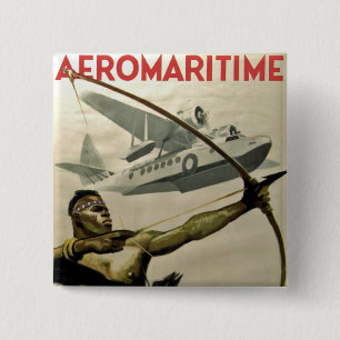 Afromaritime Pinback Button