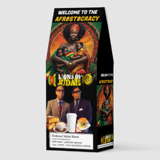 AFROSTOCRACY WS Coffee, 12oz Bag, Dark Roast, Roasted Coffee