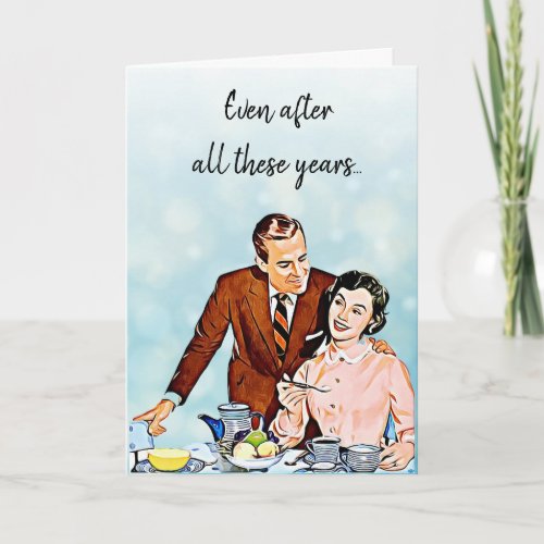 After All These Years Anniversary Card