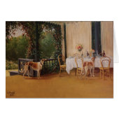 After Dinner Borzoi (Front Horizontal)