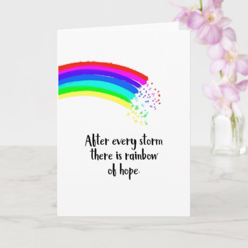 after every storm is a rainbow of hope fighter card
