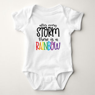 After Every Storm There is A Rainbow Baby Bodysuit