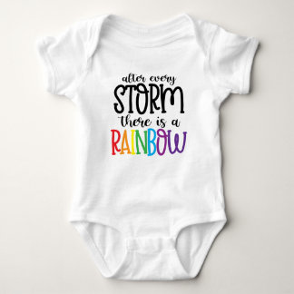 After Every Storm There is A Rainbow Baby Bodysuit