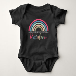 After Every Storm, There is a Rainbow Cute Rainbow Baby Bodysuit