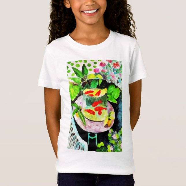 after Henri Matisse, The Goldfish, digital drawing T-Shirt (Front)