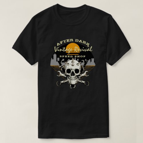 After Hours Vintage Revival Speed Shop Mechanics T_Shirt