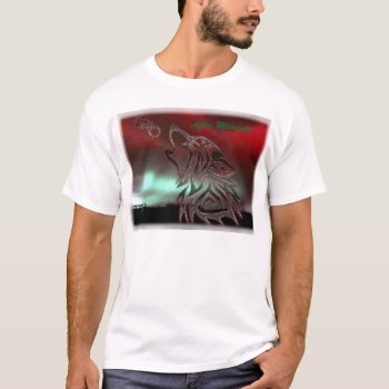 After Midnight White Blur Border T Shirt by CorizCustoms at Zazzle