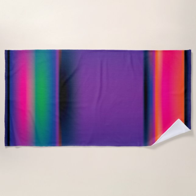 After Rothko-1 Beach Towel (Front)