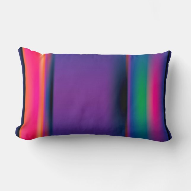 After Rothko-1 Stretched Canvas Print Lumbar Pillow (Front)