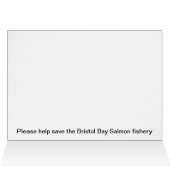 After Salmon - Stop Pebble Mine Cards (Inside Horizontal (Top))