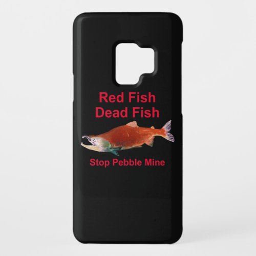 After Salmon _ Stop Pebble Mine Case_Mate Samsung Galaxy S9 Case