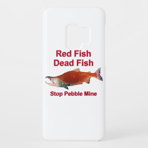 After Salmon _ Stop Pebble Mine Case_Mate Samsung Galaxy S9 Case