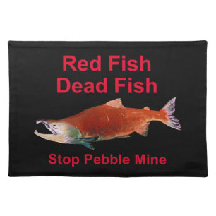 After Salmon - Stop Pebble Mine Placemat