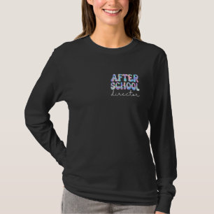 After School Director Groovy Back to School Teache T-Shirt