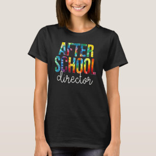 After School Director Tie Dye Appreciation Back To T-Shirt