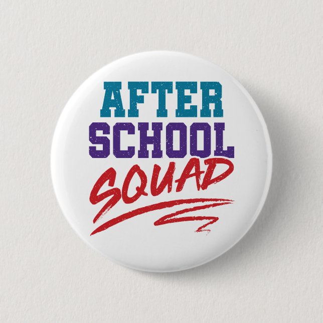 After School Squad Program Staff Button (Front)