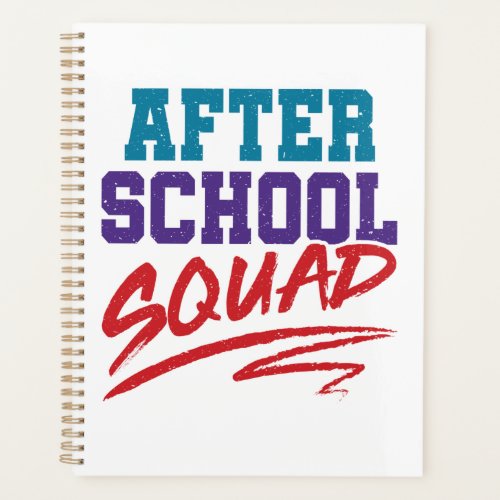 After School Squad Program Staff Planner