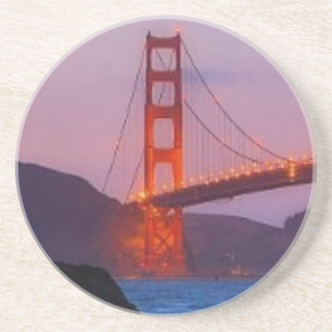 After sunset out at Baker Beach Drink Coaster
