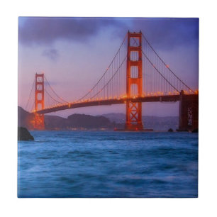 After sunset out at Baker Beach Tile