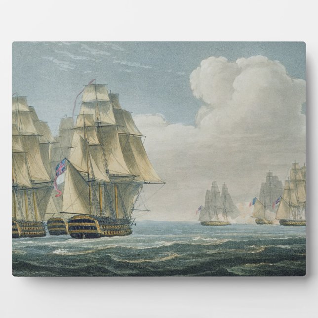 After the Battle of Trafalgar, October 21st, 1805, Plaque (Front)