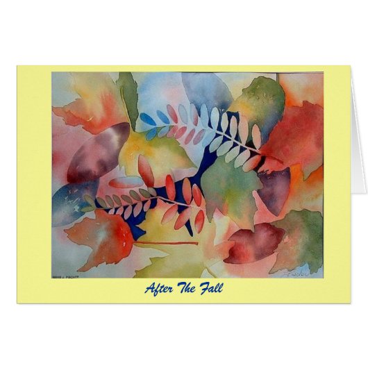"After The Fall" Cards (Front Horizontal)