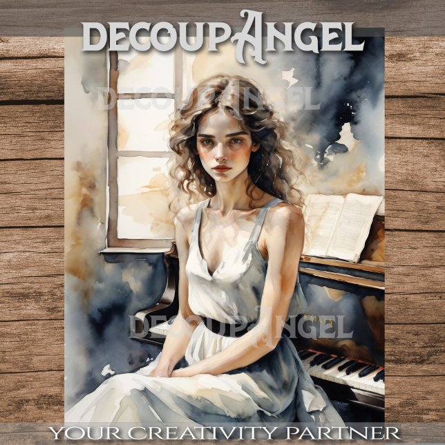 After the Last Note - Decoupage - Tissue Paper (Creator Uploaded)