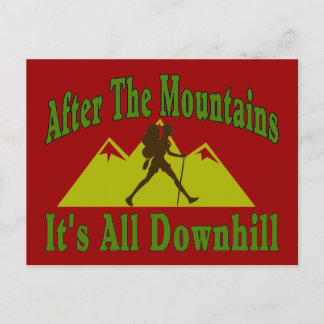After The Mountains Postcard