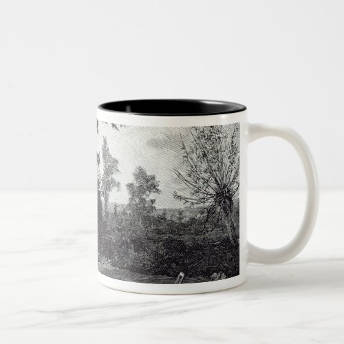 After the rain from Leisure Hour 1888 Two_Tone Coffee Mug