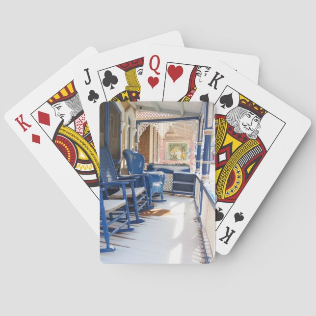 After the Snow Fell - Martha's Vineyard Poker Cards (Back)