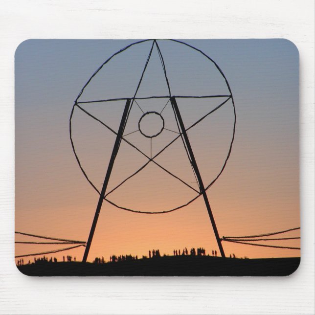 After the Solar Eclipse (2002) Mousepad (Front)