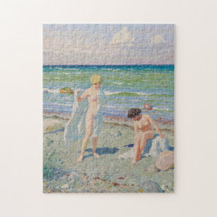 After the Swim Paul Fischer Jigsaw Puzzle