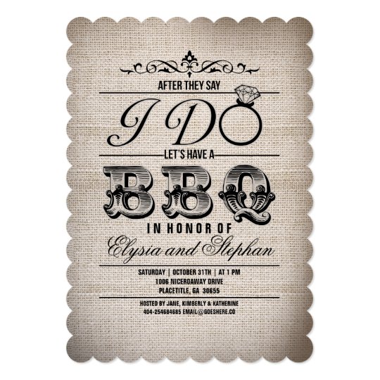 bbq invite