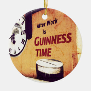 After Work Ceramic Ornament
