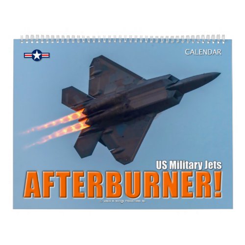 AFTERBURNER  US Military Jets Calendar