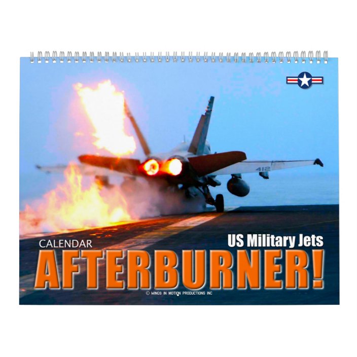 military jet calendar