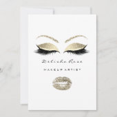 Aftercare Instructions Black White Glitter Gold (Front)