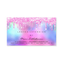 Aftercare Instructions Lash Rose Pink Drips Spark Business Card Aftercare Instructions Lash Rose Pink Drips Spark Business Card