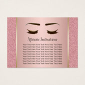 Aftercare Instructions Makeup Artist Rose Gold (Front)