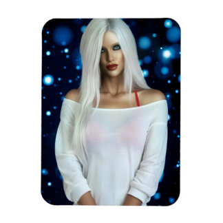 Afterglow flexible photo magnet