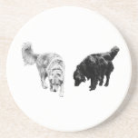 Afterglow Table Hush — Retriever Duo Coaster