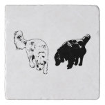 Afterglow Table Hush — Retriever Duo Trivet