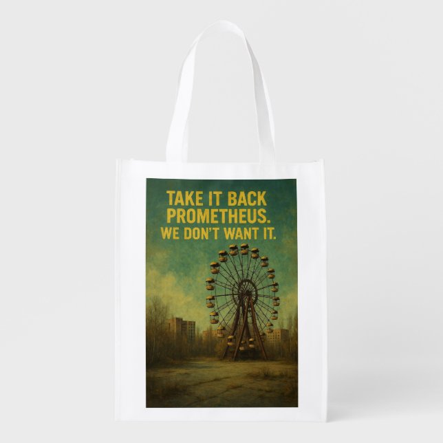 Aftermath of Reactor 4 Grocery Bag (Front)