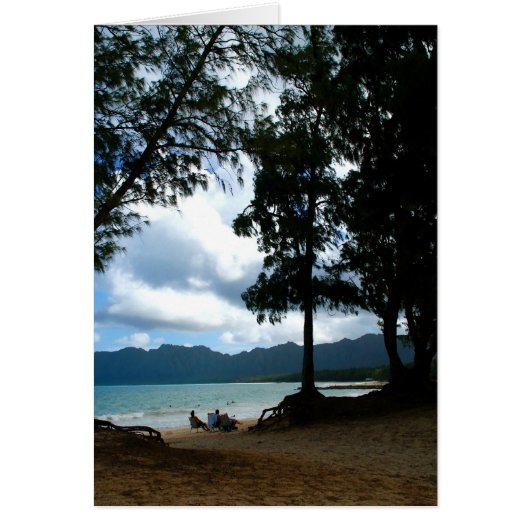 Afternoon at Bellows Beach Cards (Front)