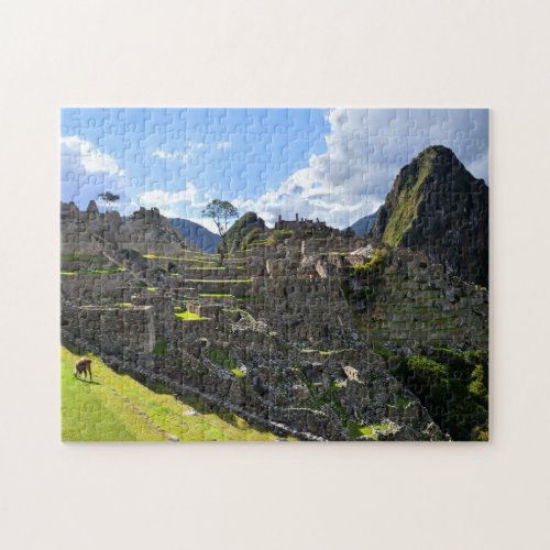 Afternoon at Machu Picchu Peru Jigsaw Puzzle