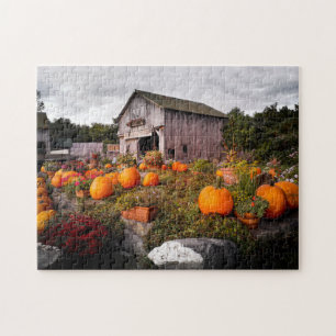 Afternoon at the Vermont Farmstand Jigsaw Puzzle
