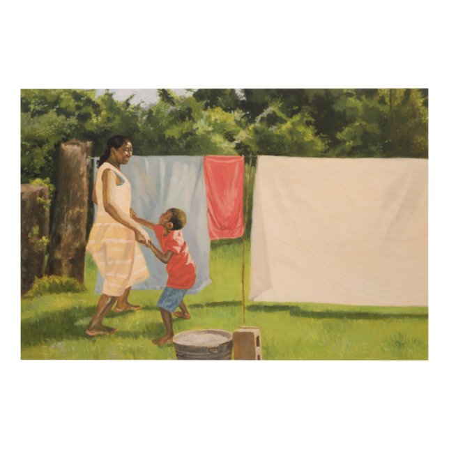 Afternoon Break 2000 Wood Wall Decor (Front)