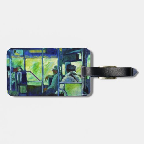 Afternoon Buslight Luggage Tag