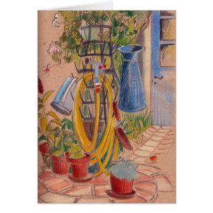Afternoon in a French Garden Card