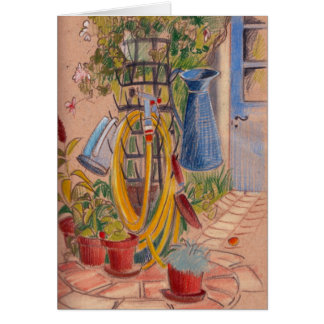 Afternoon in a French Garden Card