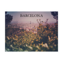 AFTERNOON IN BARCELONA POSTCARD